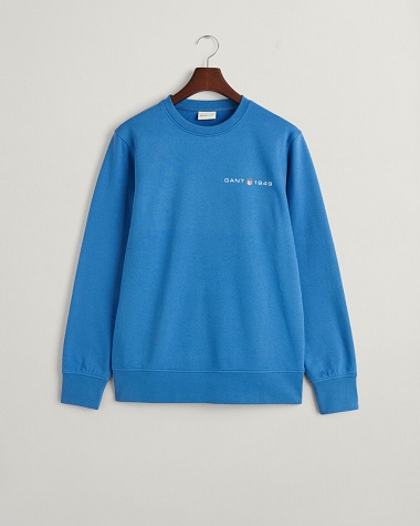 GANT Printed Graphic C-Neck Sweat